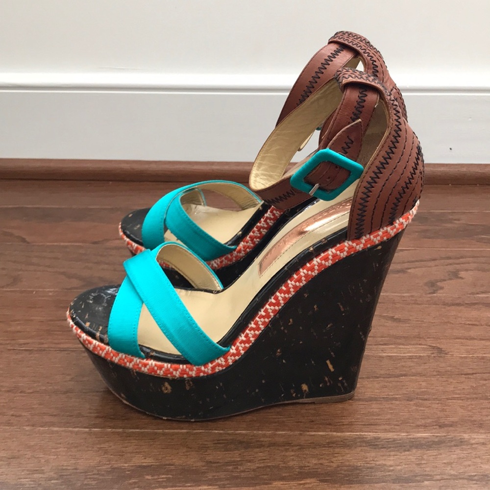 Rupert Sanderson Wedge Heels. $995 Retail